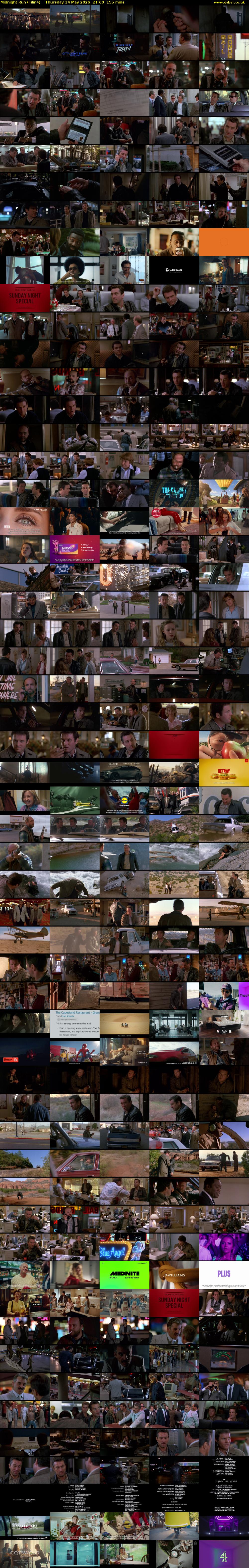 Midnight Run (Film4) Thursday 14 May 2026 21:00 - 23:35