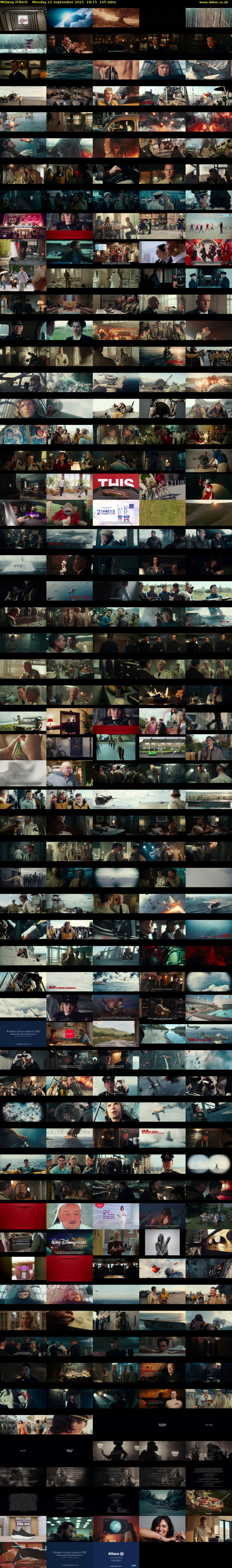 Midway (Film4) Monday 22 September 2025 18:15 - 21:00