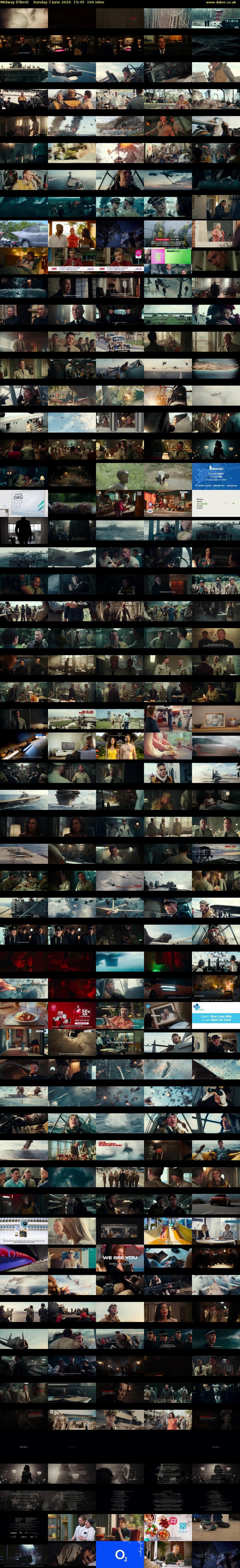 Midway (Film4) Sunday 7 June 2026 15:45 - 18:25