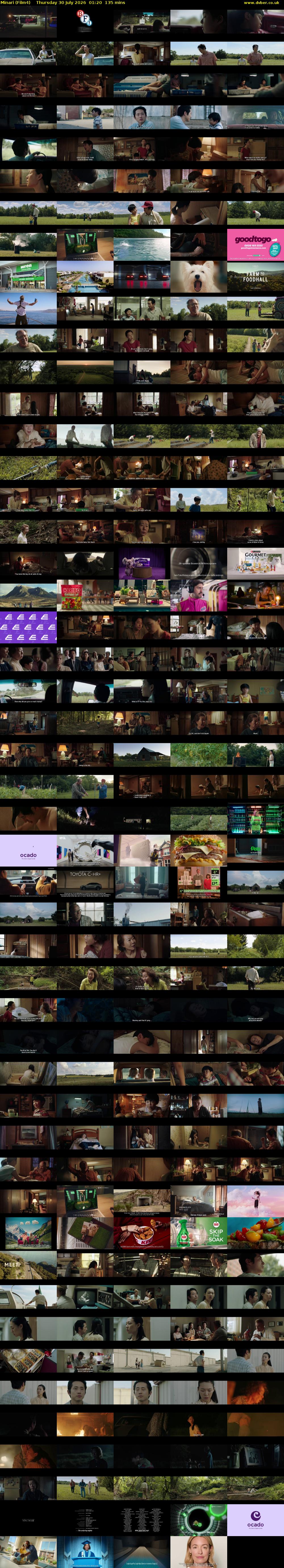 Minari (Film4) Thursday 30 July 2026 01:20 - 03:35