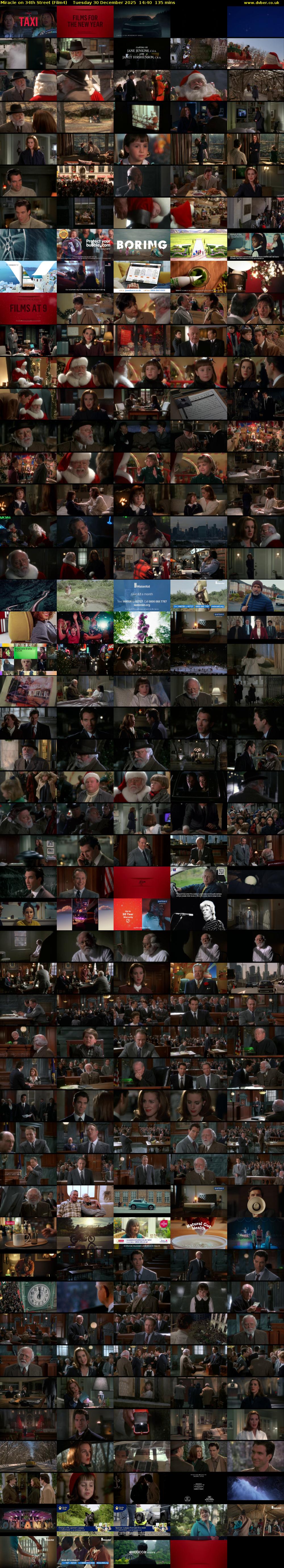 Miracle on 34th Street (Film4) Tuesday 30 December 2025 14:40 - 16:55