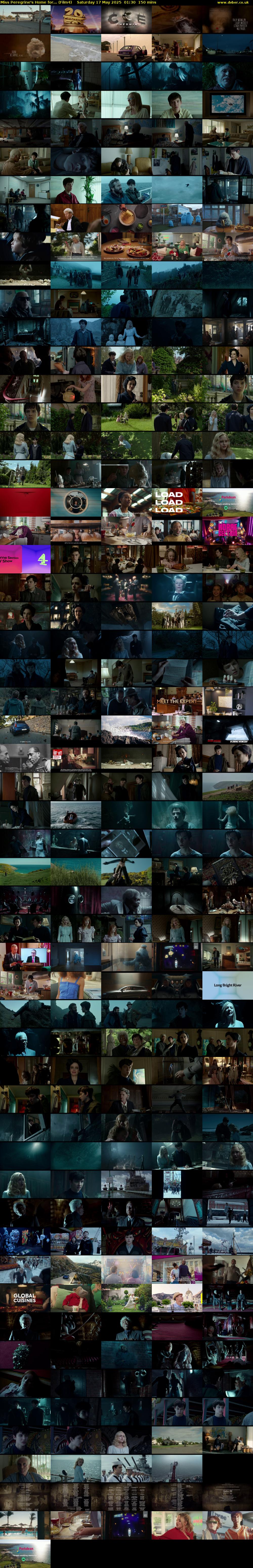 Miss Peregrine's Home for... (Film4) Saturday 17 May 2025 01:30 - 04:00