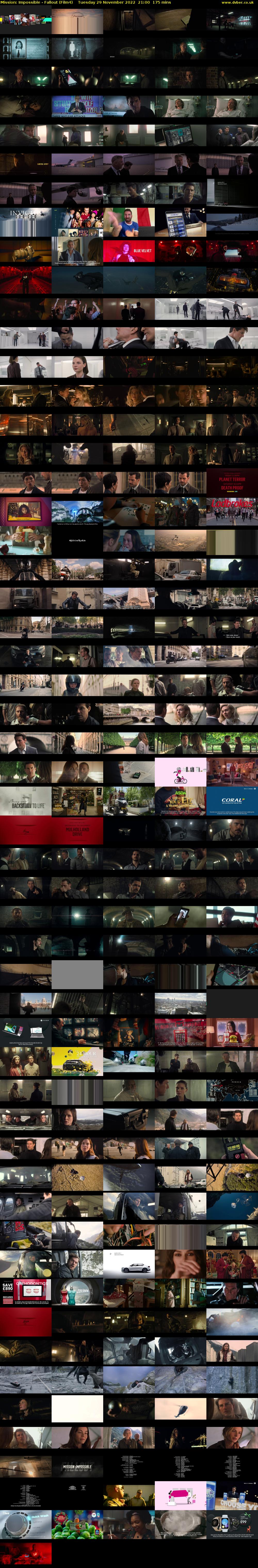 Mission: Impossible - Fallout (Film4) Tuesday 29 November 2022 21:00 - 23:55