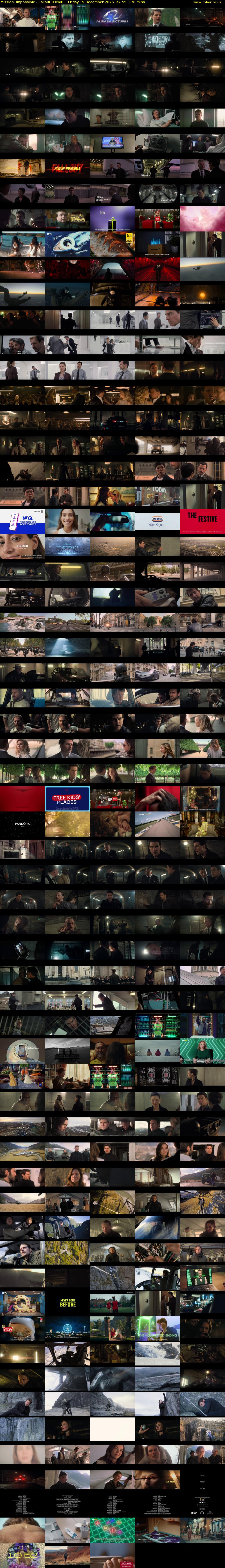 Mission: Impossible - Fallout (Film4) Friday 19 December 2025 22:55 - 01:45