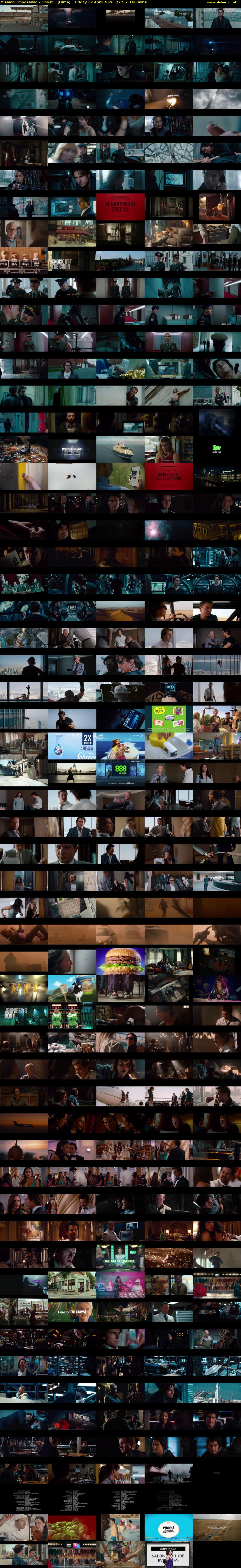 Mission: Impossible - Ghost... (Film4) Friday 17 April 2026 22:55 - 01:35