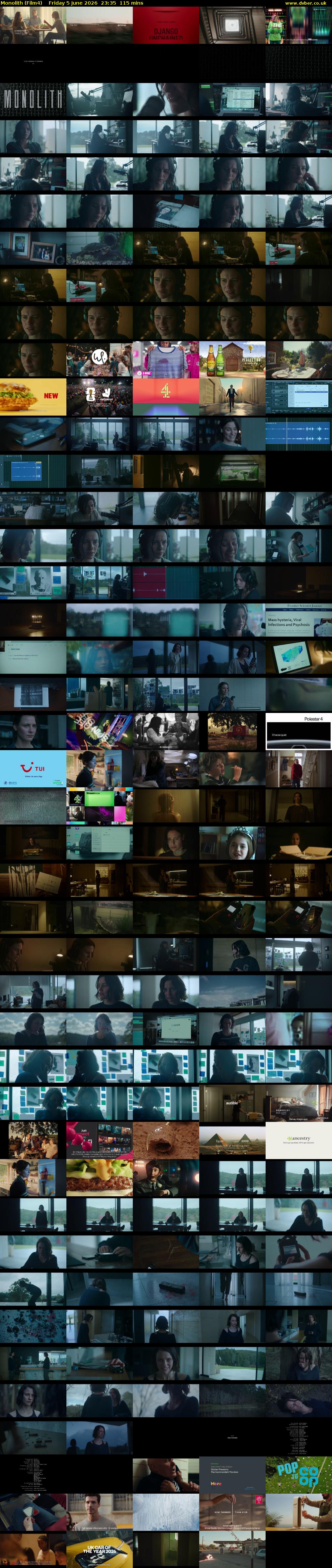 Monolith (Film4) Friday 5 June 2026 23:35 - 01:30