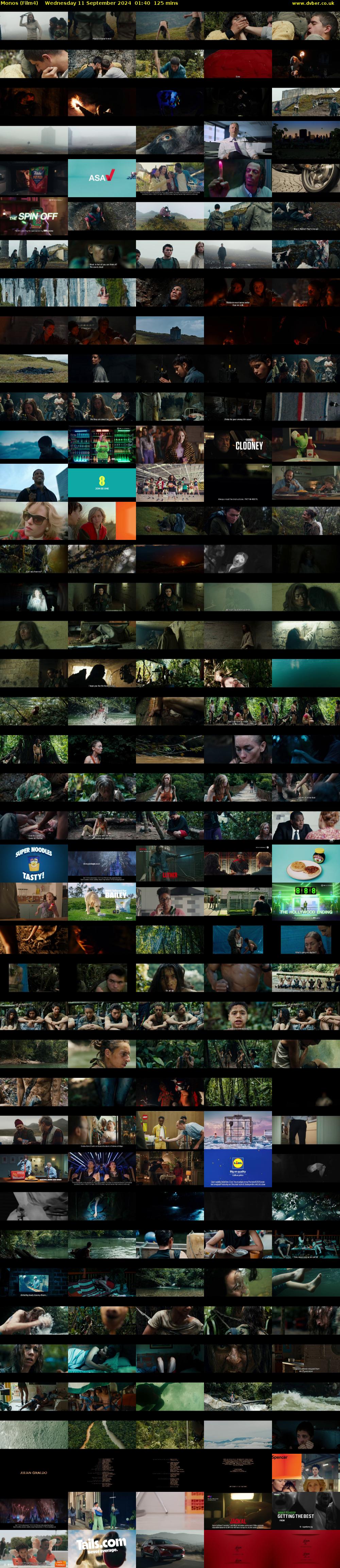 Monos (Film4) Wednesday 11 September 2024 01:40 - 03:45