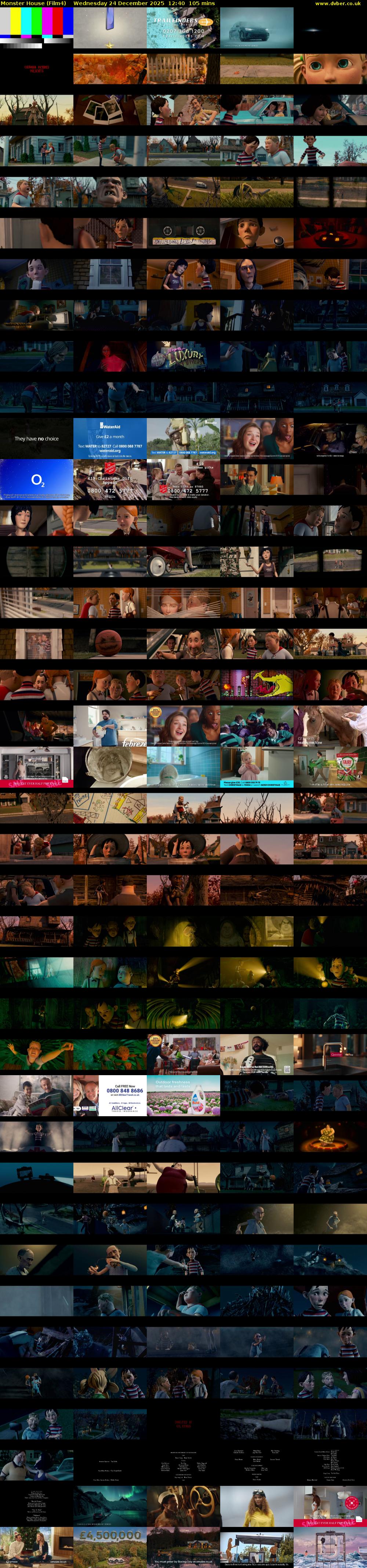 Monster House (Film4) Wednesday 24 December 2025 12:40 - 14:25