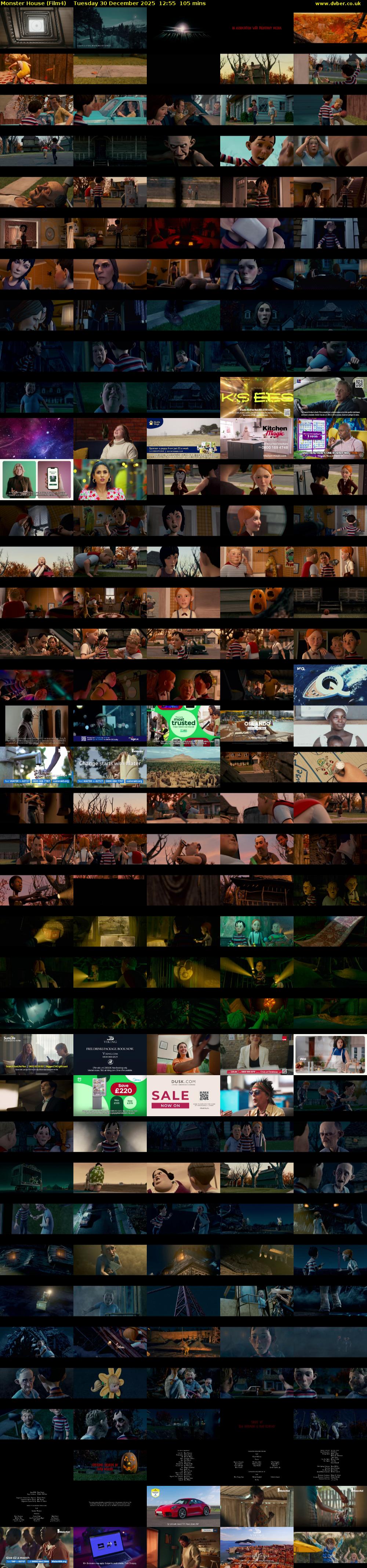 Monster House (Film4) Tuesday 30 December 2025 12:55 - 14:40
