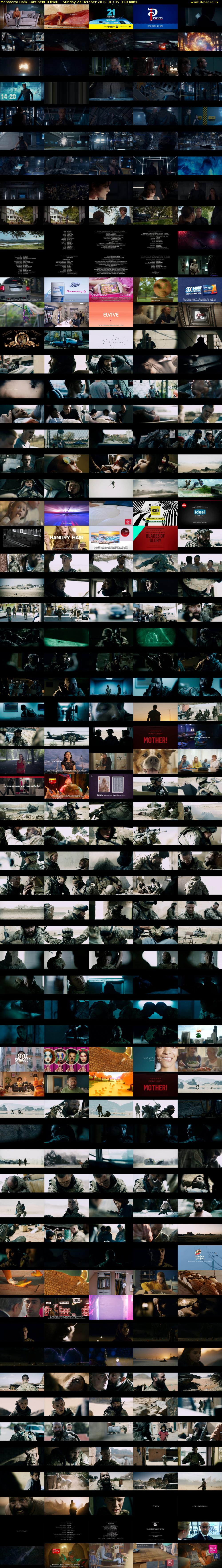 Monsters: Dark Continent (Film4) Sunday 27 October 2019 01:35 - 02:55