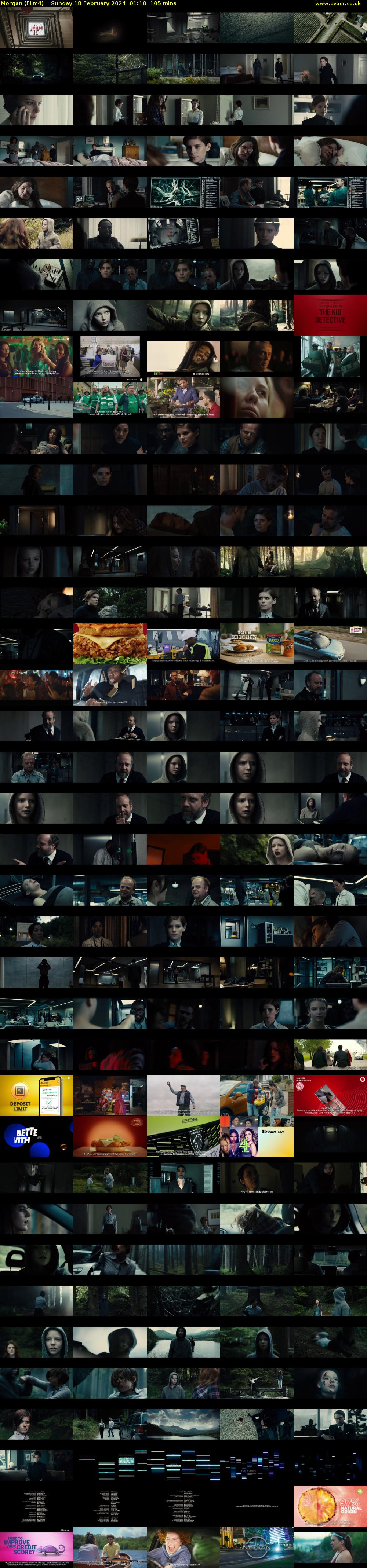 Morgan (Film4) Sunday 18 February 2024 01:10 - 02:55