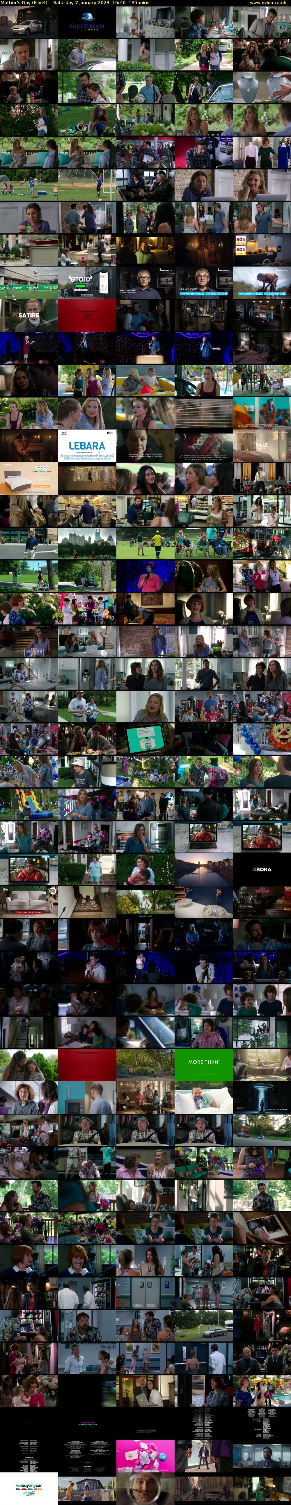 Mother's Day (Film4) Saturday 7 January 2023 16:40 - 18:55