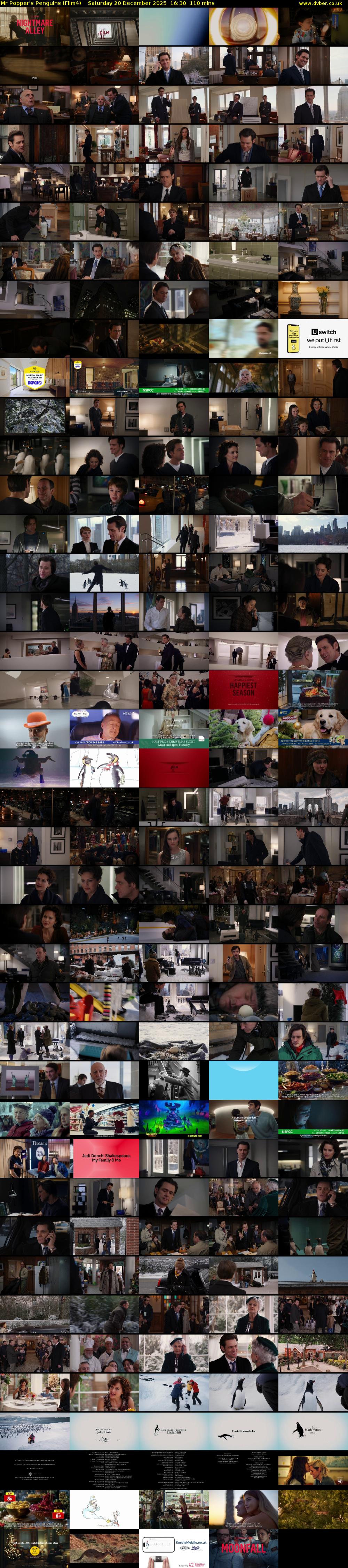 Mr Popper's Penguins (Film4) Saturday 20 December 2025 16:30 - 18:20