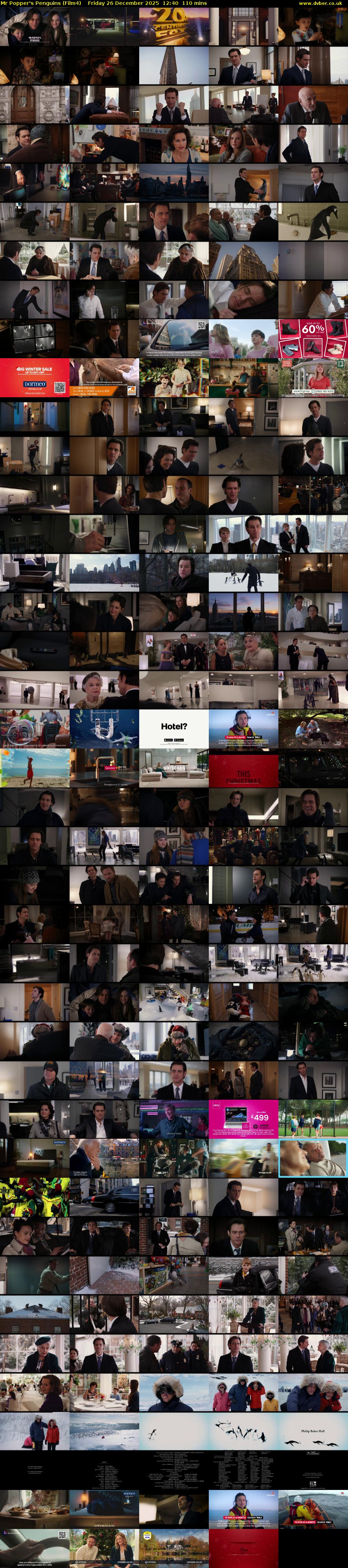 Mr Popper's Penguins (Film4) Friday 26 December 2025 12:40 - 14:30