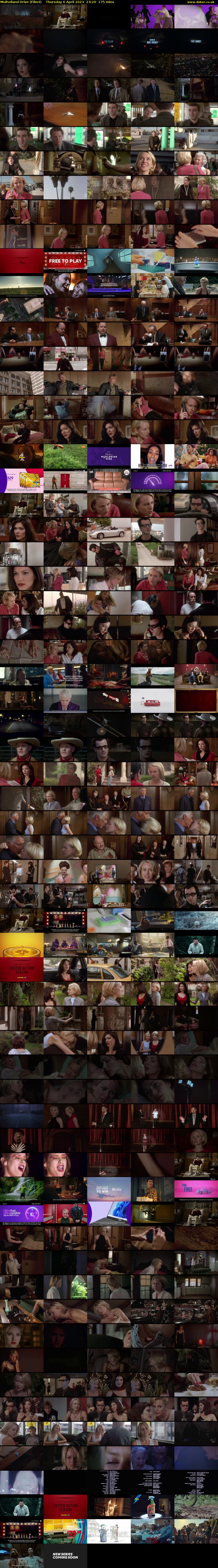 Mulholland Drive (Film4) Thursday 6 April 2023 23:20 - 02:15