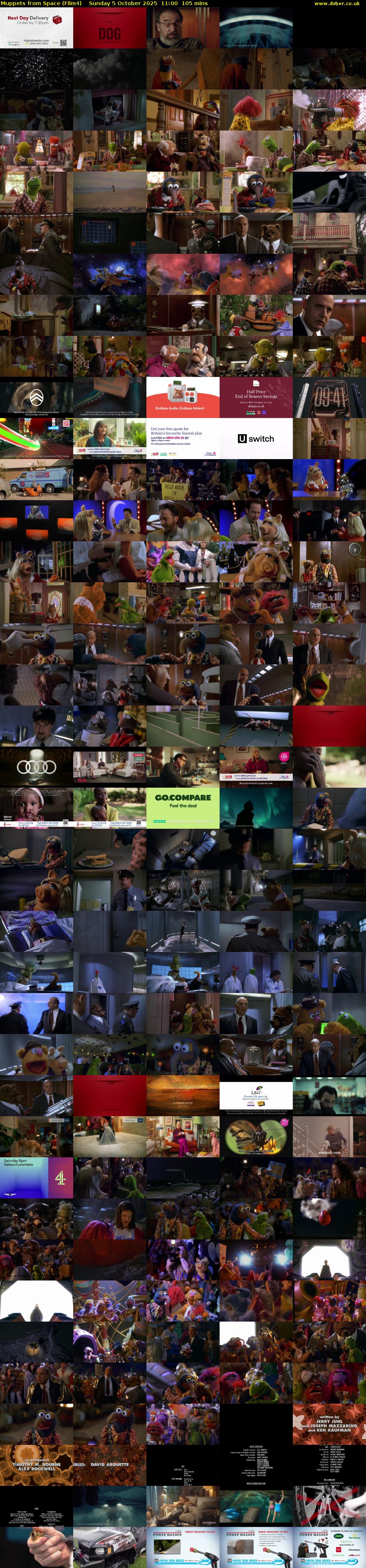 Muppets from Space (Film4) Sunday 5 October 2025 11:00 - 12:45