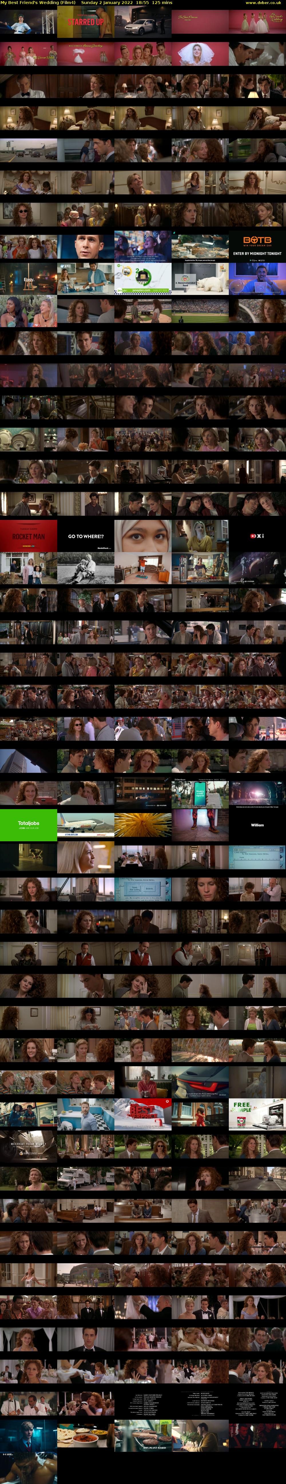 My Best Friend's Wedding (Film4) Sunday 2 January 2022 18:55 - 21:00