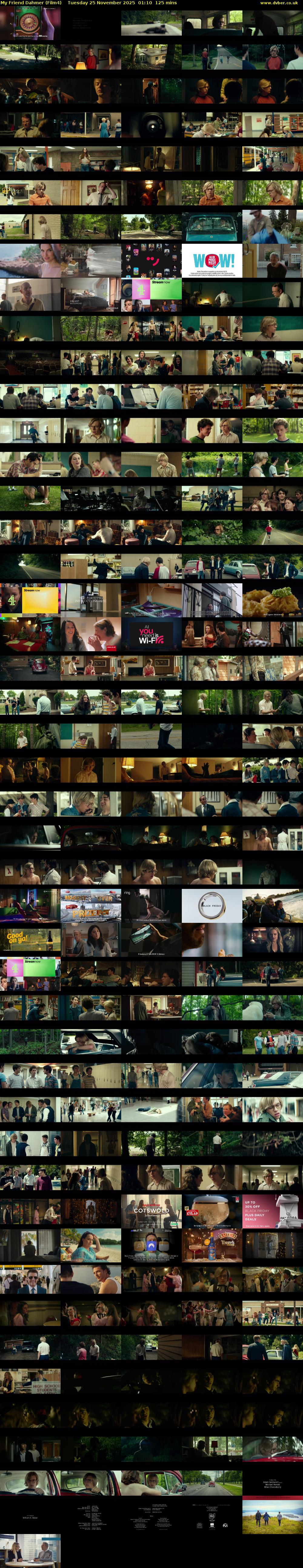 My Friend Dahmer (Film4) Tuesday 25 November 2025 01:10 - 03:15