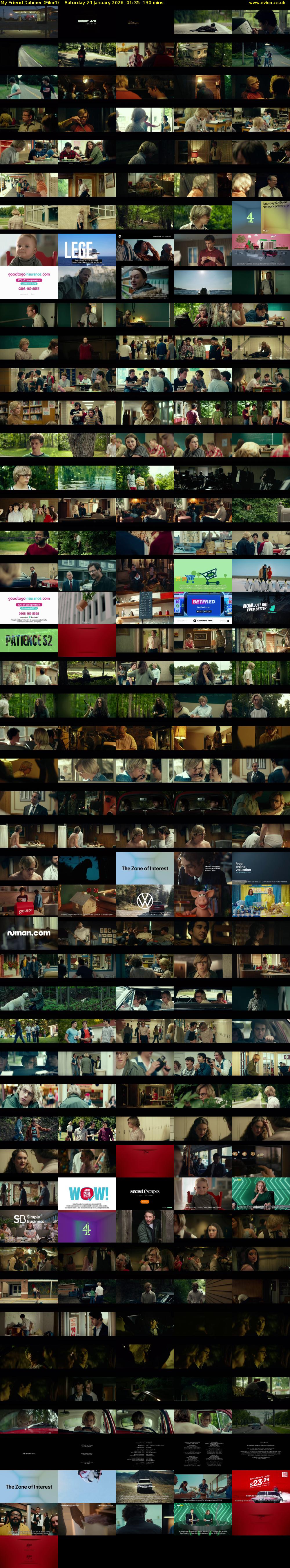 My Friend Dahmer (Film4) Saturday 24 January 2026 01:35 - 03:45