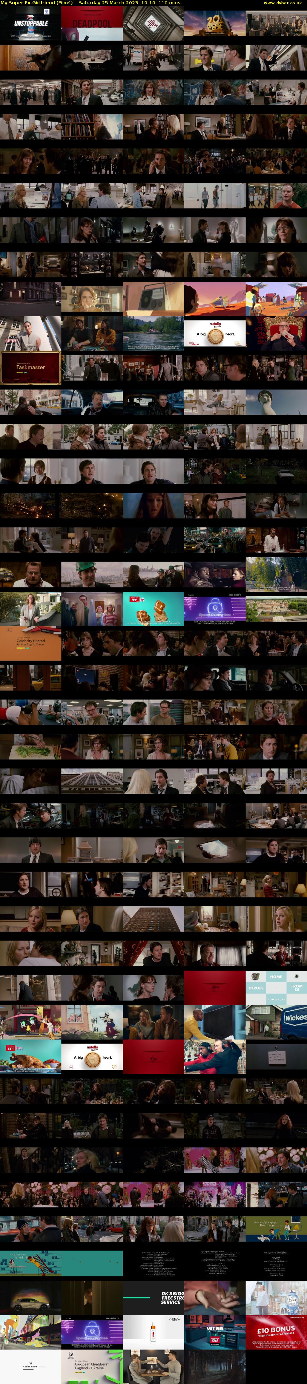 My Super Ex-Girlfriend (Film4) Saturday 25 March 2023 19:10 - 21:00