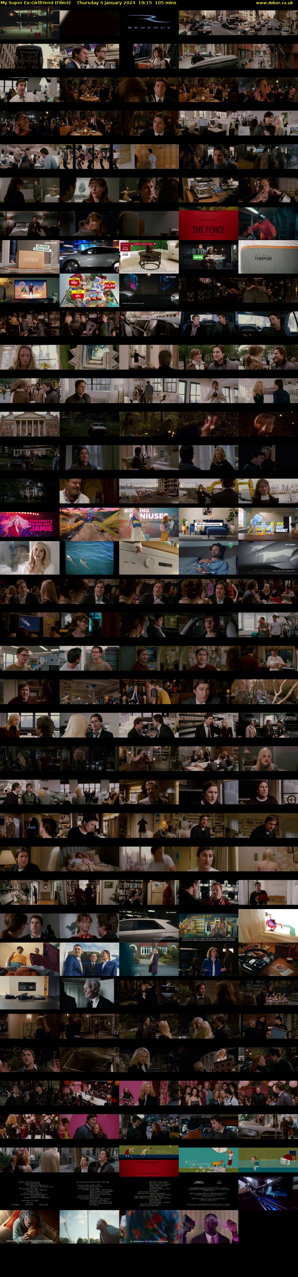 My Super Ex-Girlfriend (Film4) Thursday 4 January 2024 19:15 - 21:00