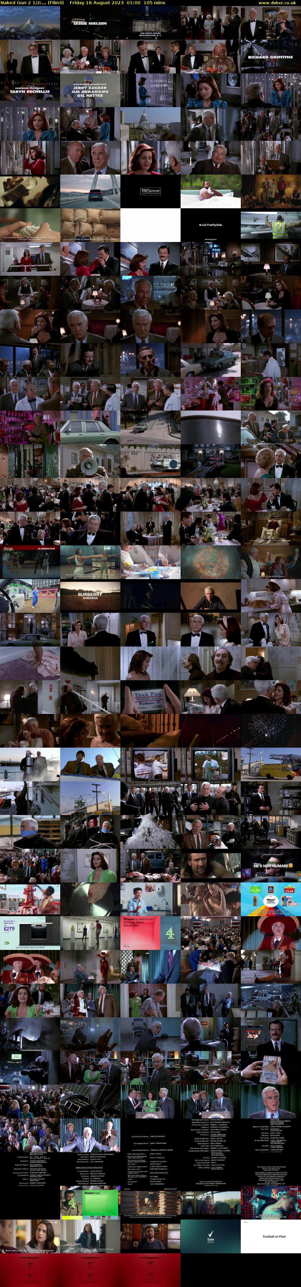 Naked Gun 2 1/2:... (Film4) Friday 18 August 2023 01:00 - 02:45