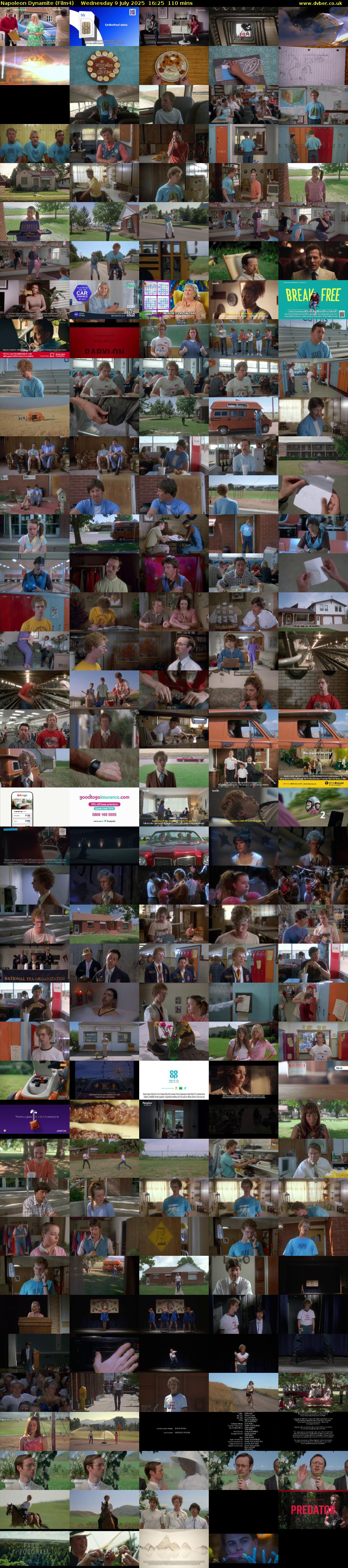 Napoleon Dynamite (Film4) Wednesday 9 July 2025 16:25 - 18:15
