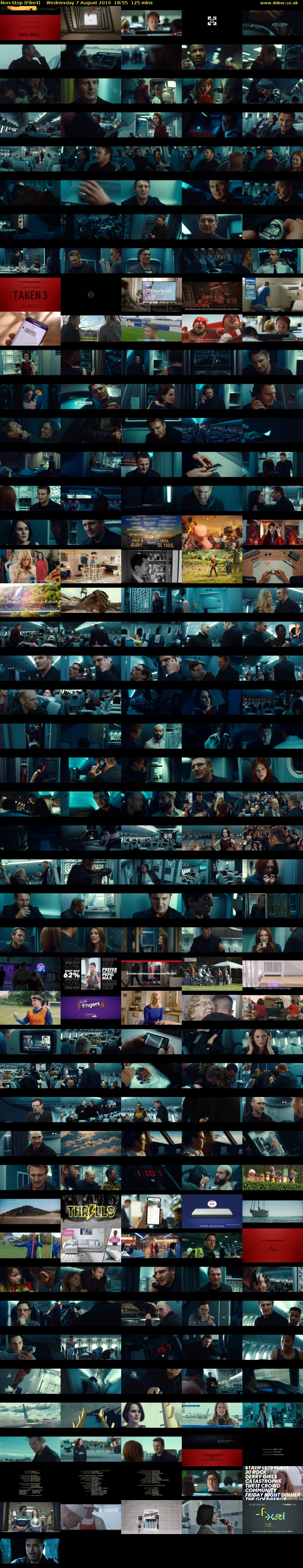 Non-Stop (Film4) Wednesday 7 August 2019 18:55 - 21:00