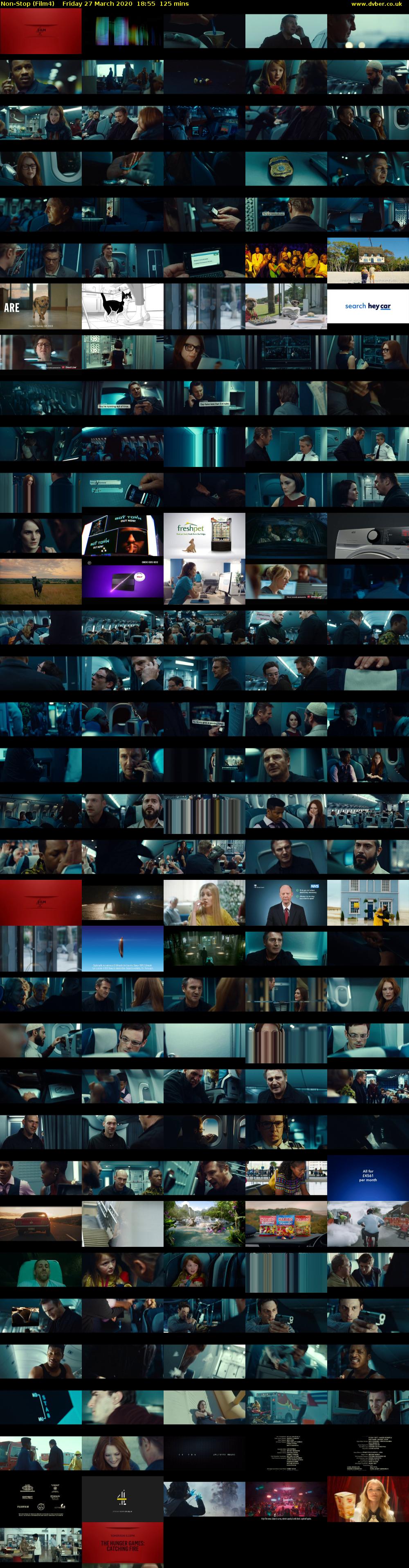 Non-Stop (Film4) Friday 27 March 2020 18:55 - 21:00