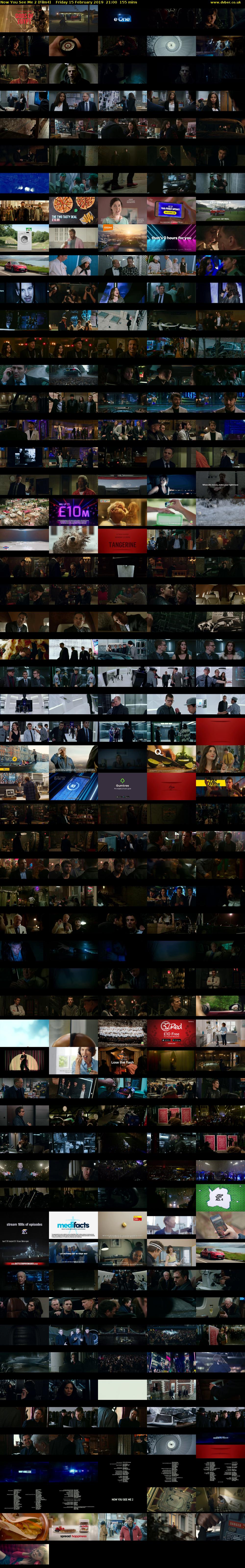 Now You See Me 2 (Film4) Friday 15 February 2019 21:00 - 23:35