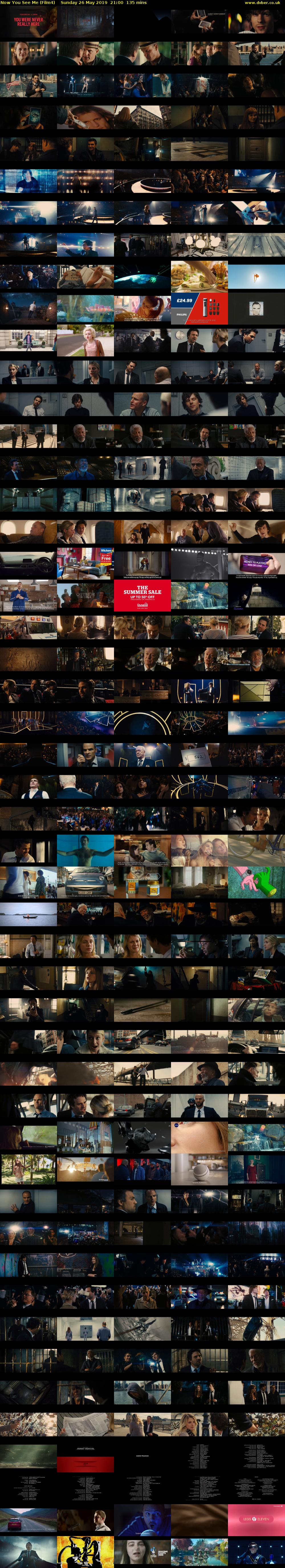 Now You See Me (Film4) Sunday 26 May 2019 21:00 - 23:15