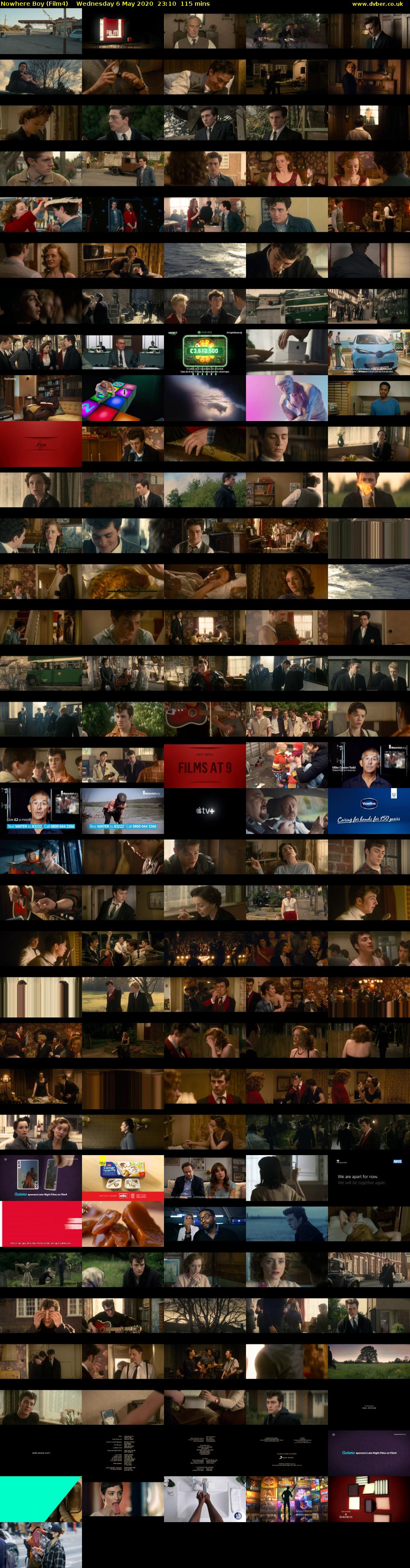 Nowhere Boy (Film4) Wednesday 6 May 2020 23:10 - 01:05