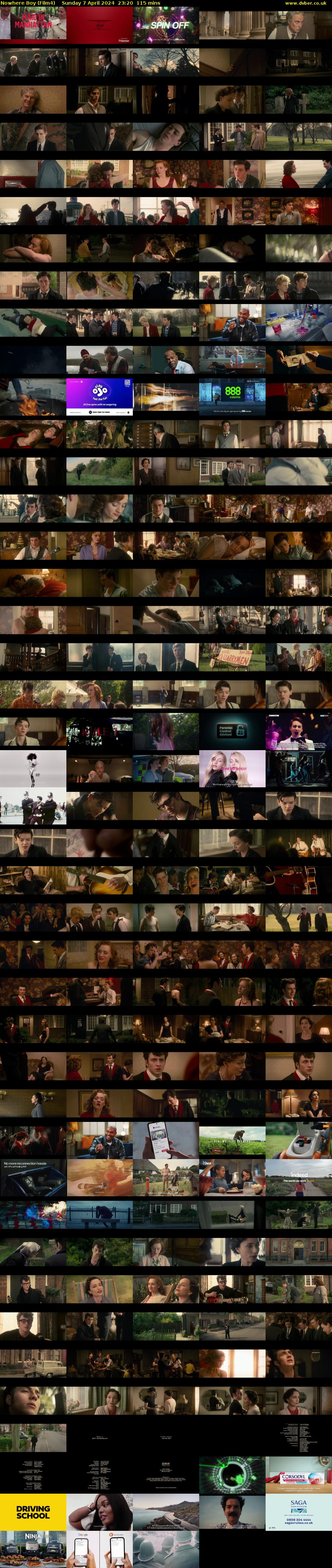 Nowhere Boy (Film4) Sunday 7 April 2024 23:20 - 01:15