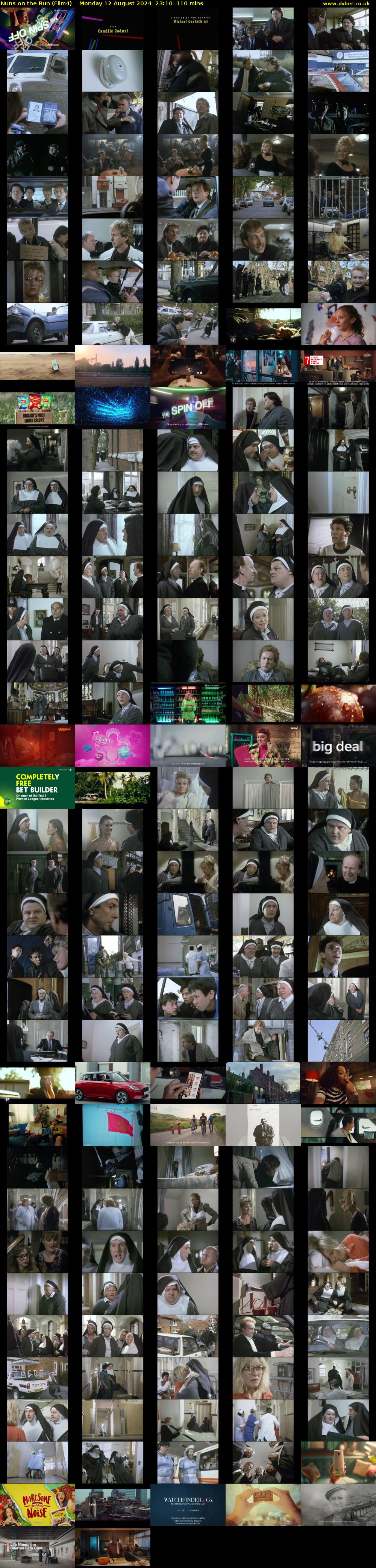 Nuns on the Run (Film4) Monday 12 August 2024 23:10 - 01:00