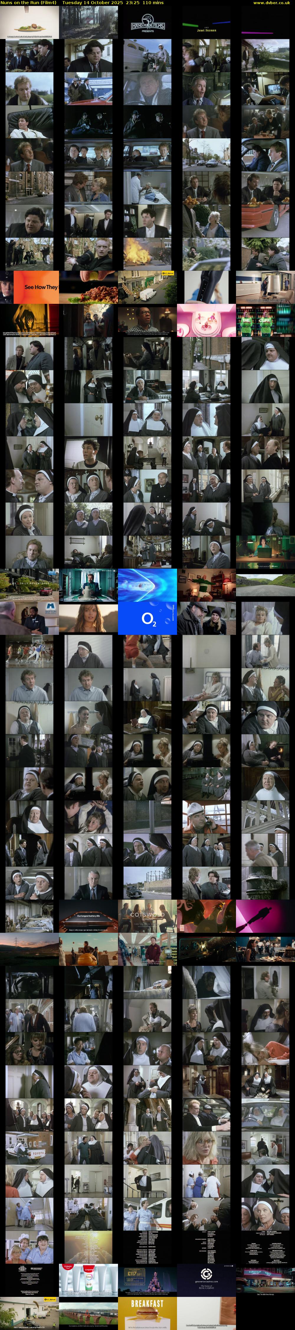 Nuns on the Run (Film4) Tuesday 14 October 2025 23:25 - 01:15