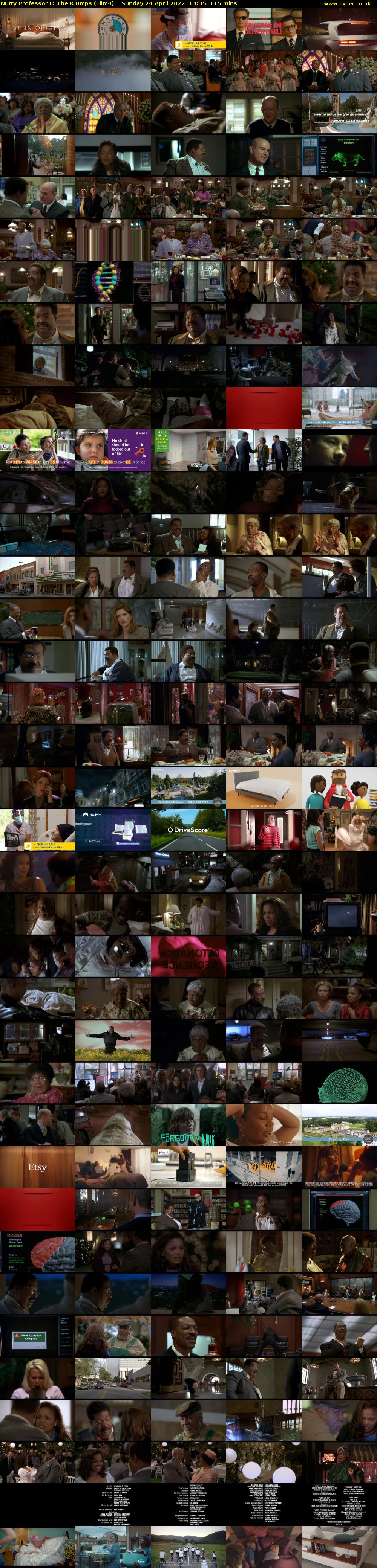 Nutty Professor II: The Klumps (Film4) Sunday 24 April 2022 14:35 - 16:30