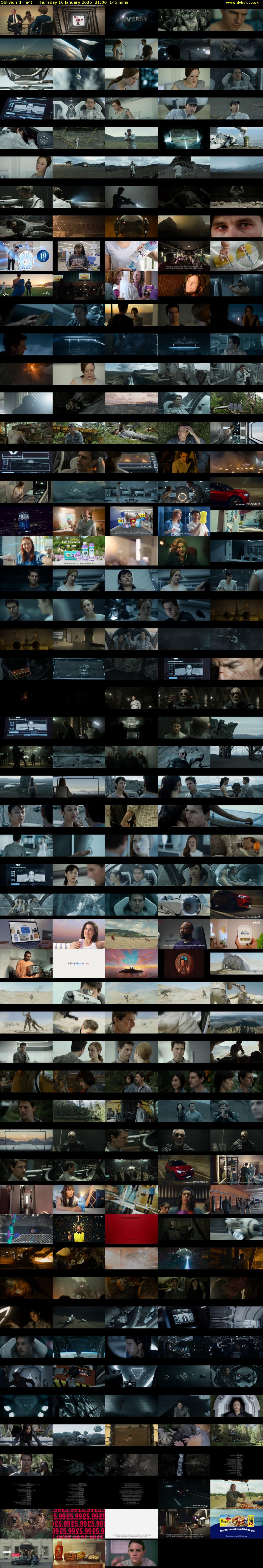 Oblivion (Film4) Thursday 16 January 2025 21:00 - 23:25
