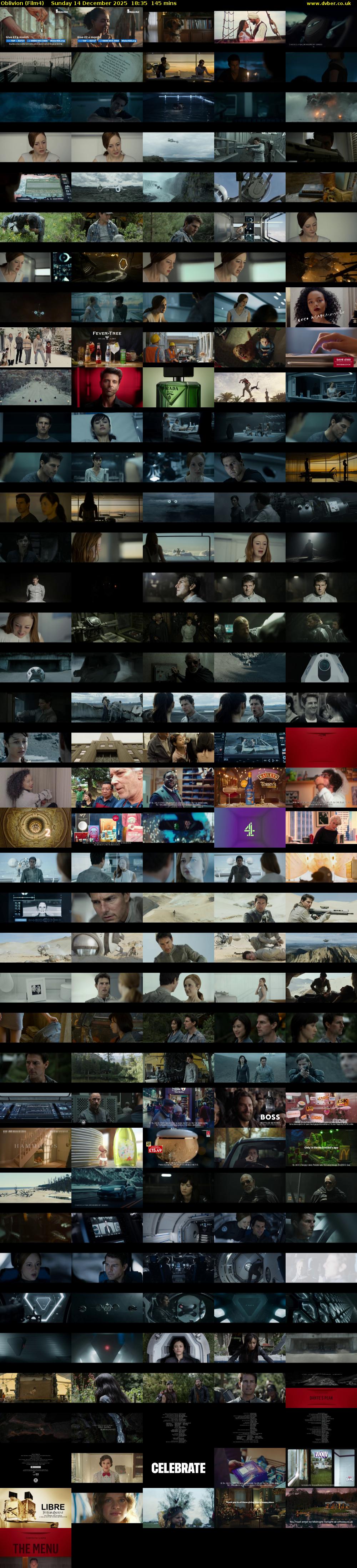 Oblivion (Film4) Sunday 14 December 2025 18:35 - 21:00