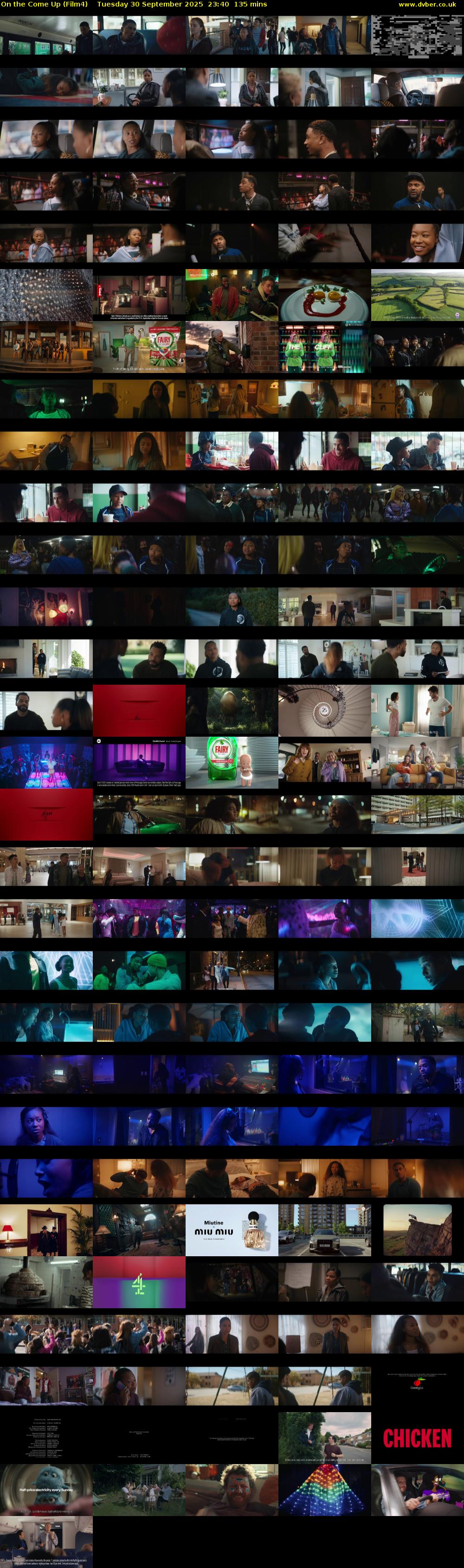 On the Come Up (Film4) Tuesday 30 September 2025 23:40 - 01:55