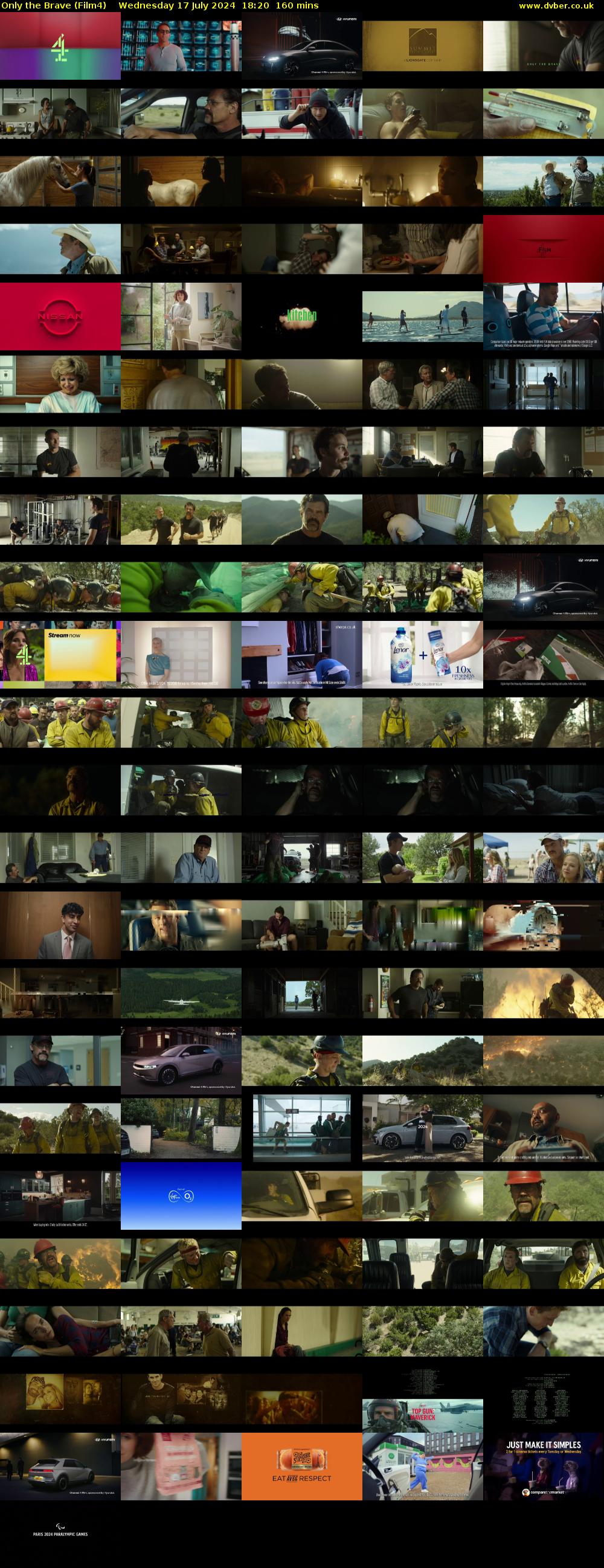 Only the Brave (Film4) Wednesday 17 July 2024 18:20 - 21:00