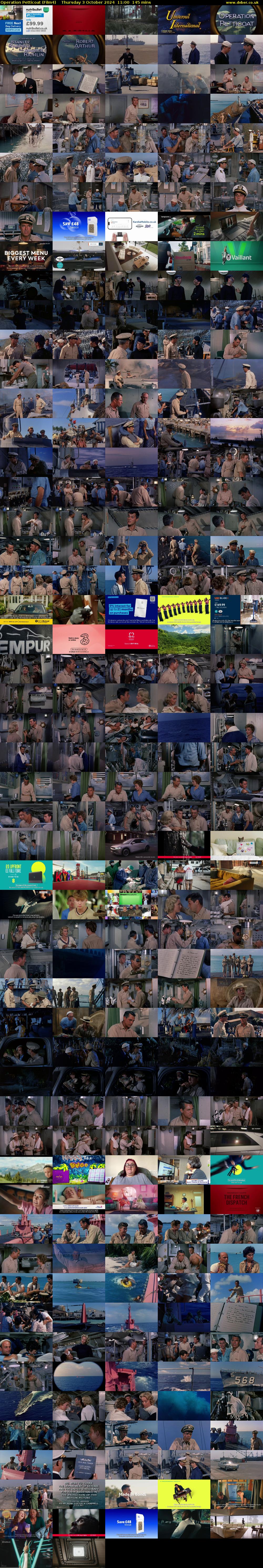 Operation Petticoat (Film4) Thursday 3 October 2024 11:00 - 13:25