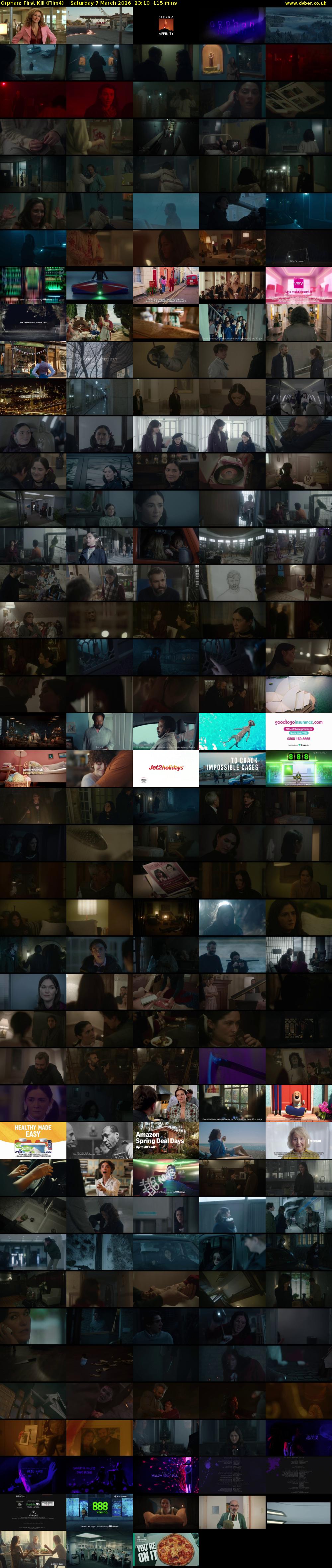 Orphan: First Kill (Film4) Saturday 7 March 2026 23:10 - 01:05