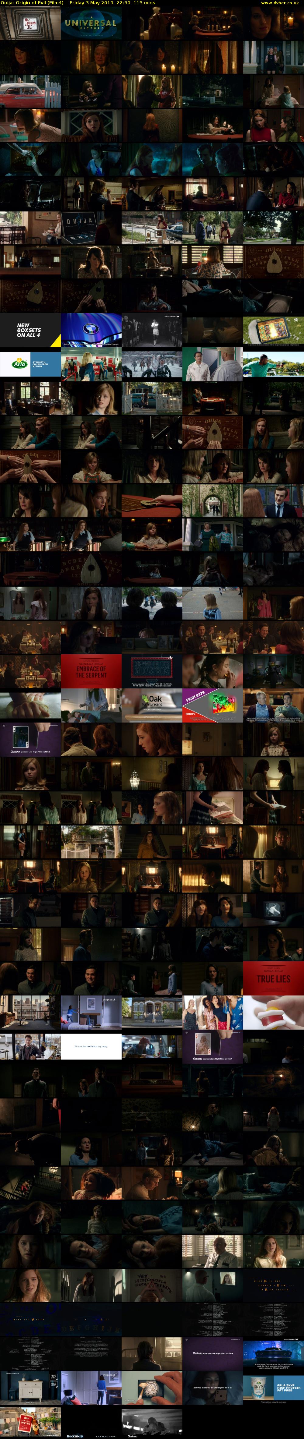 Ouija: Origin of Evil (Film4) Friday 3 May 2019 22:50 - 00:45