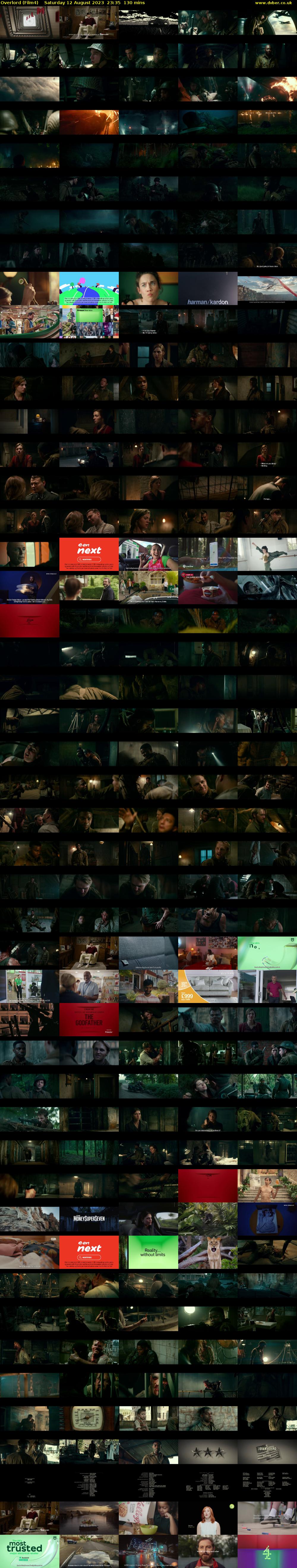 Overlord (Film4) Saturday 12 August 2023 23:35 - 01:45