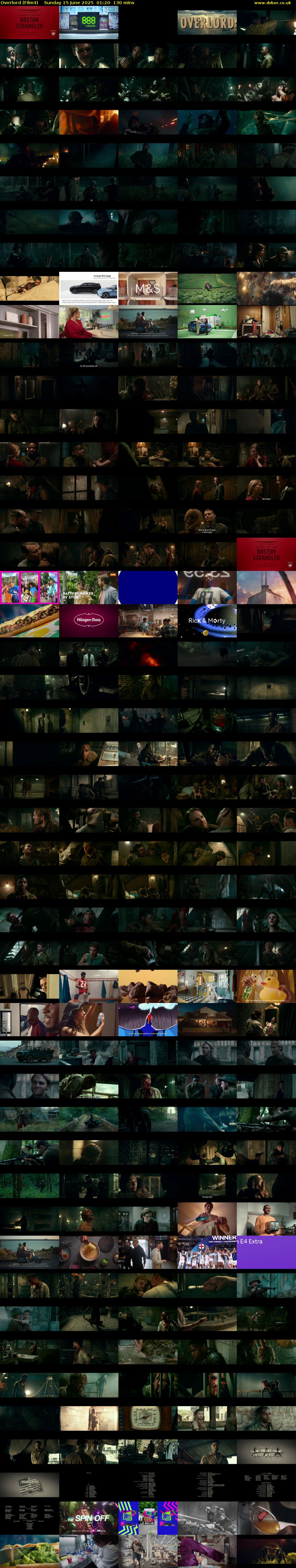 Overlord (Film4) Sunday 15 June 2025 01:20 - 03:30