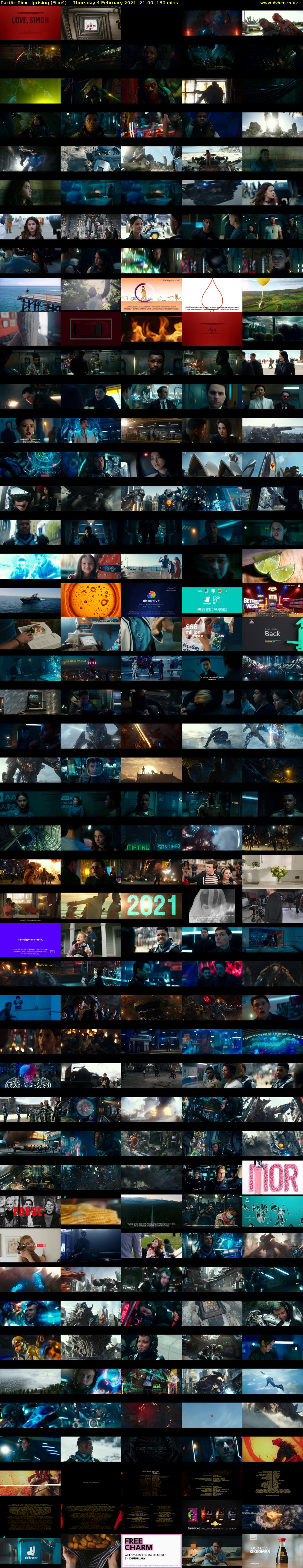 Pacific Rim: Uprising (Film4) Thursday 4 February 2021 21:00 - 23:10