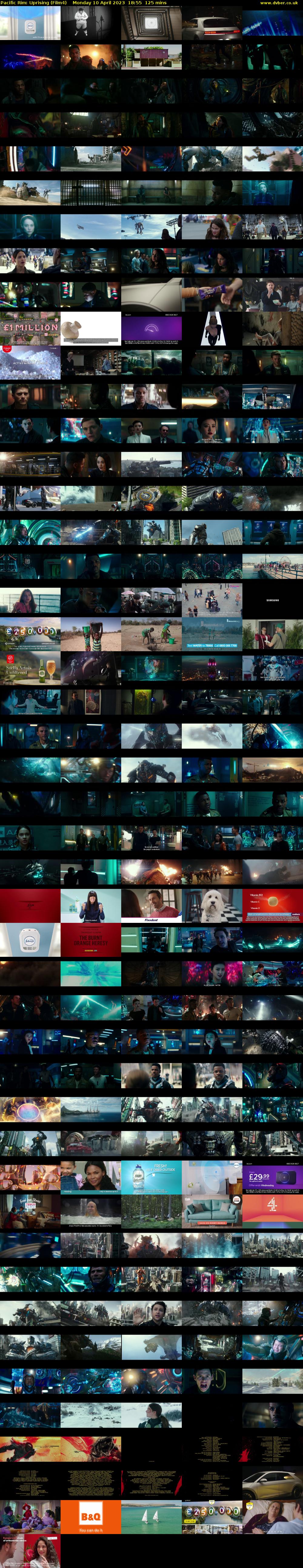 Pacific Rim: Uprising (Film4) Monday 10 April 2023 18:55 - 21:00