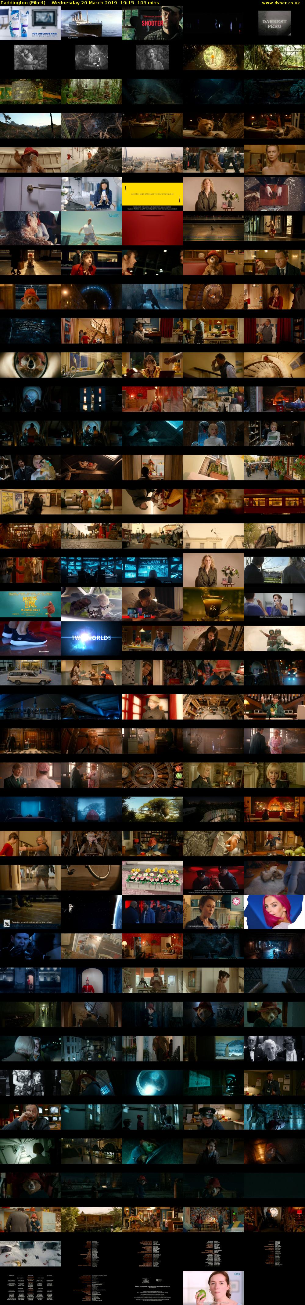 Paddington (Film4) Wednesday 20 March 2019 19:15 - 21:00