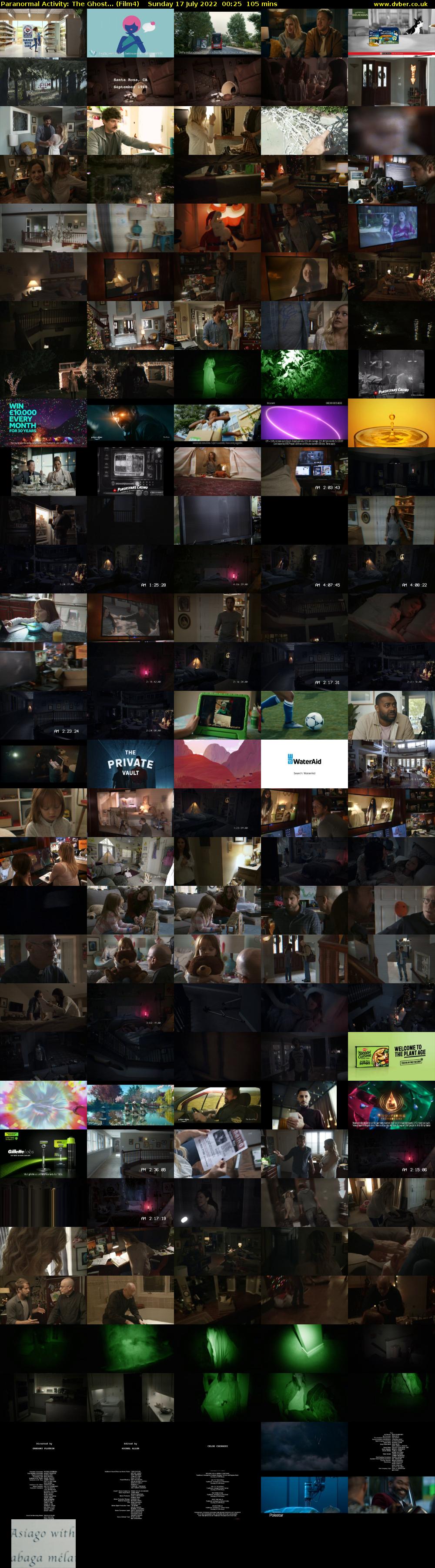 Paranormal Activity: The Ghost... (Film4) Sunday 17 July 2022 00:25 - 02:10
