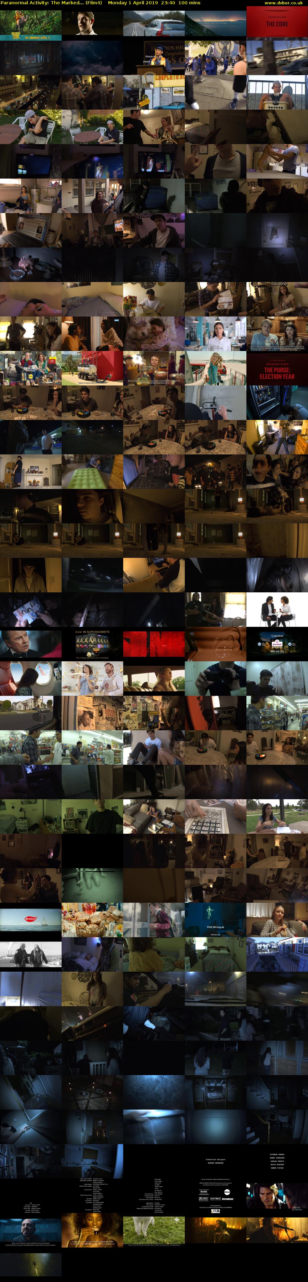 Paranormal Activity: The Marked... (Film4) Monday 1 April 2019 23:40 - 01:20